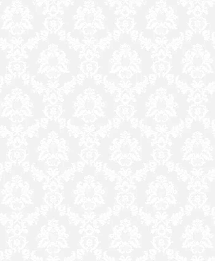 Fiona Walldesign Home Paper 100201 Tapet Damask Vit/metallic