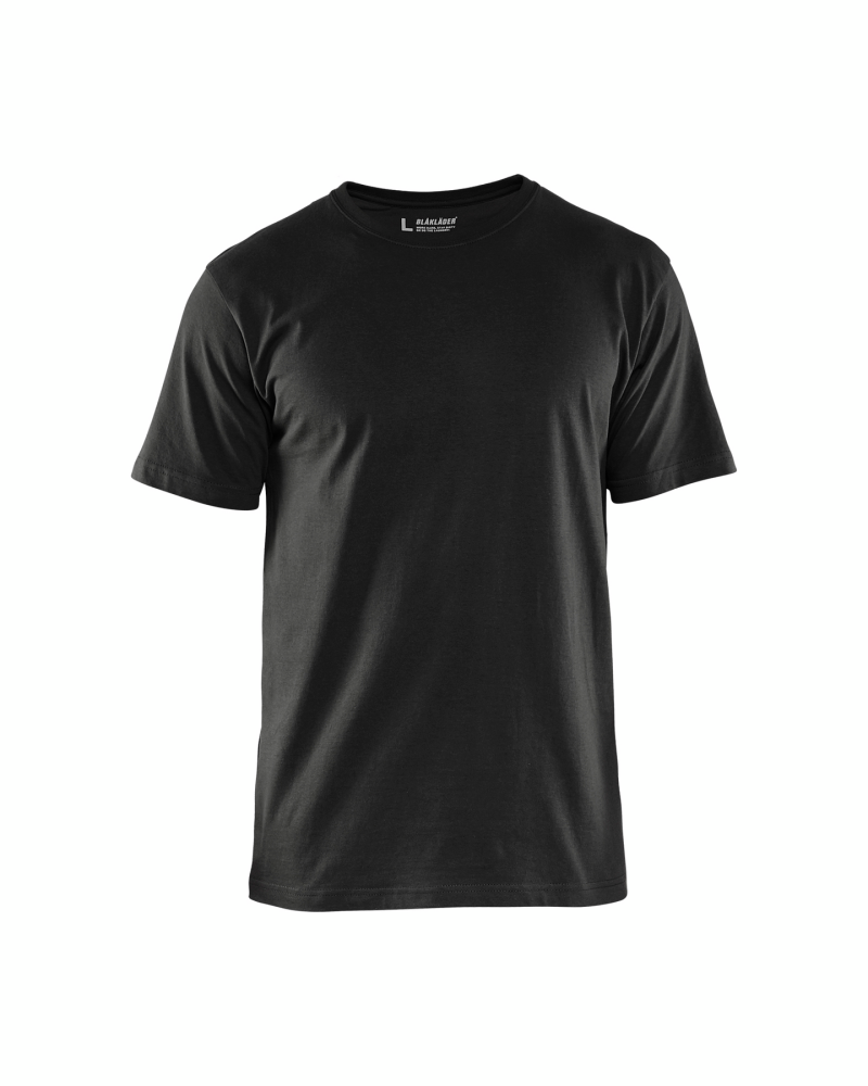 T-SHIRT 3525 1042 SVART M BLÅKLÄDER