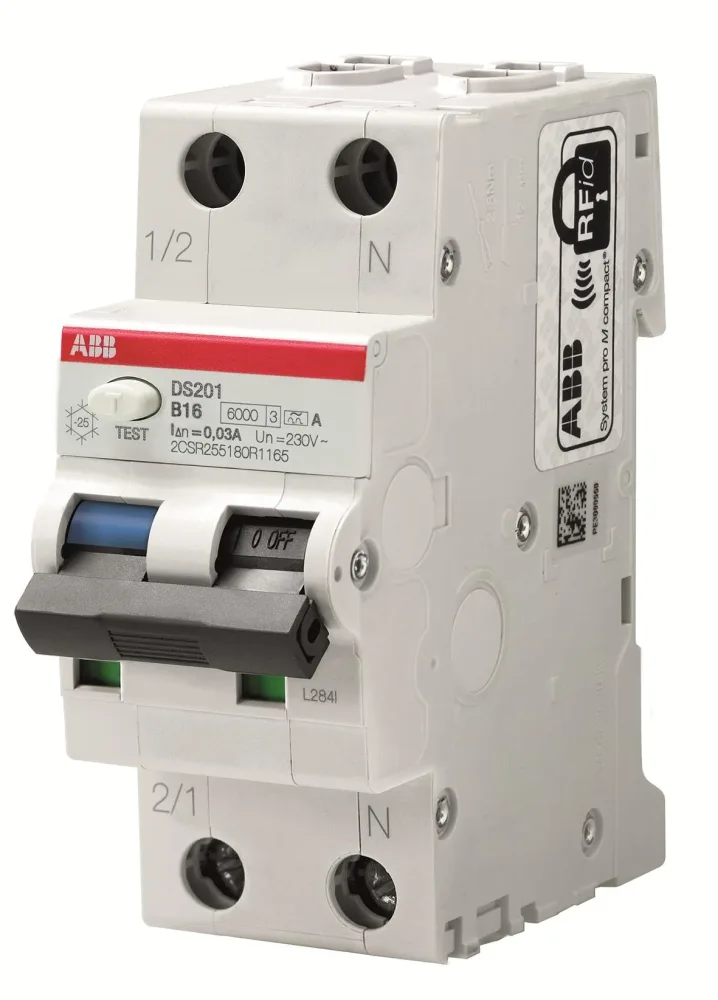ABB 2CSR255180R1207 Personskyddsautomat 6kA, K-karakteristik, typ A DS201 K20 A30 - Bild 2