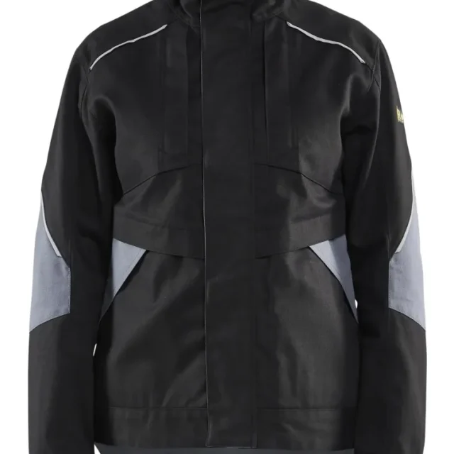 Blåkläder 407115169994XXL Jacka svart/grå, flamskydd XXL