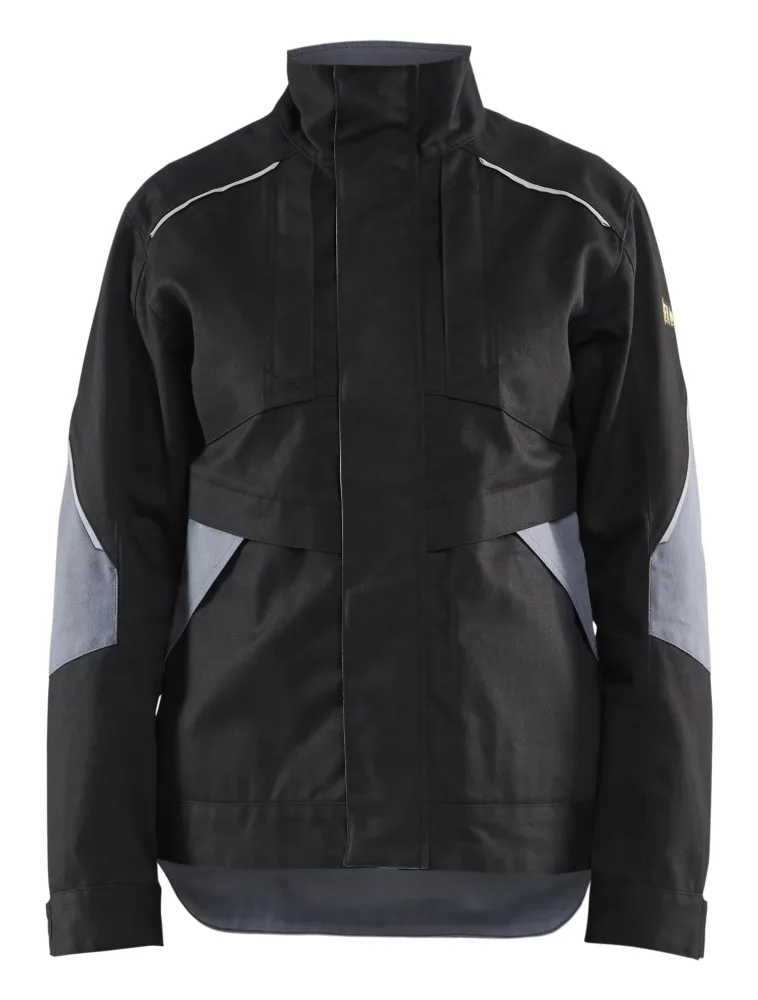 Blåkläder 407115169994XXL Jacka svart/grå, flamskydd XXL