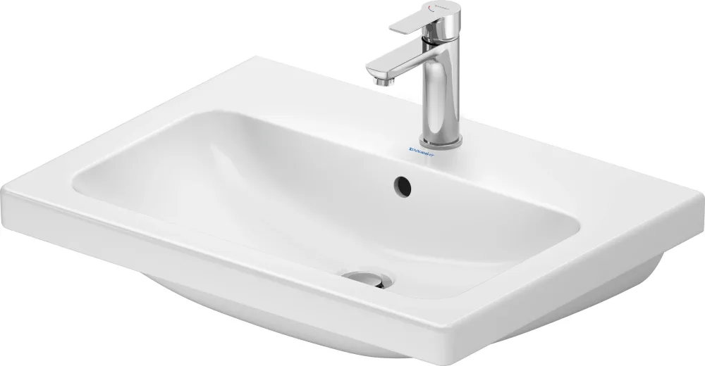 Duravit D-Code Tvättställ 650x480, 280 mm c/c