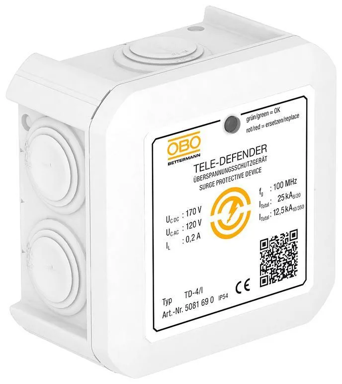 Obo Bettermann 5081690 Teleskydd halogenfri, IP54