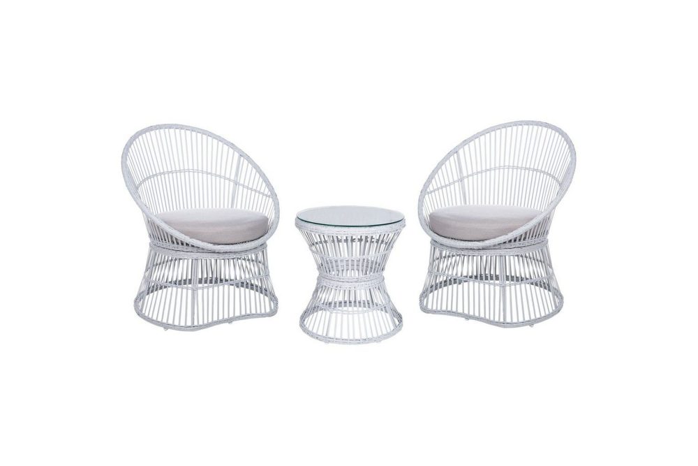 Cafeset Mesyna Vit/Beige