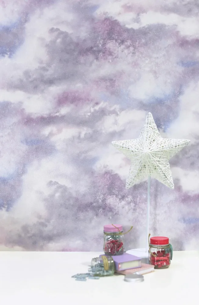 Arthouse Fantasia III 260008 Tapet Diamond Galaxy Lilac Lila/rosa