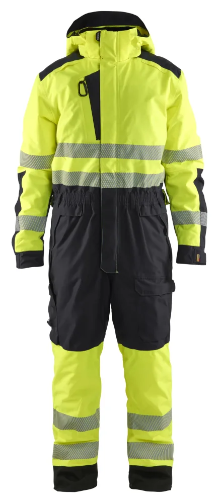 Blåkläder 672519773399SS Vinteroverall varsel, gul/svart SS - Bild 2