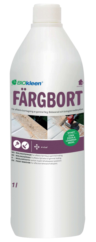 FÄRGBORTTAGNING BIOKLEEN ECO 1L