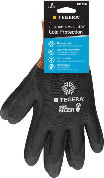 HANDSKE 8835R TEGERA SYNTETDOPPADE STL 10