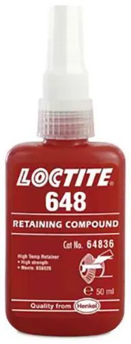 Loctite 648 Bussningsmontering 50 ml, hög viskositet