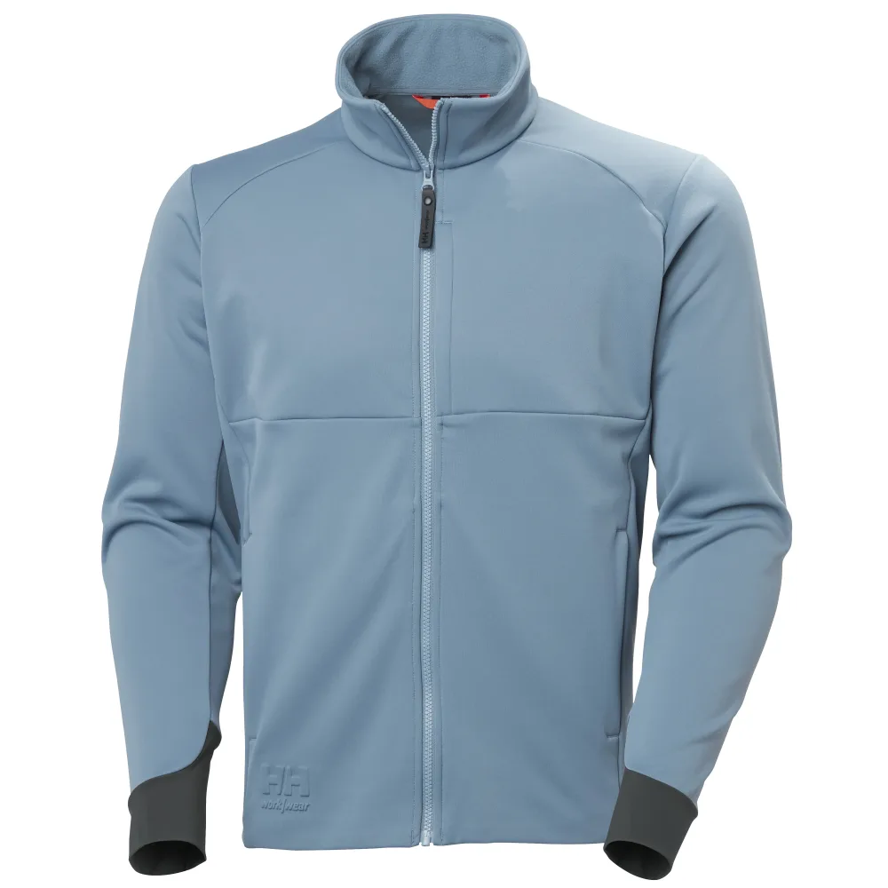 Helly Hansen Workwear Tech 72380-580 Fleecejacka blåmelerad 4XL