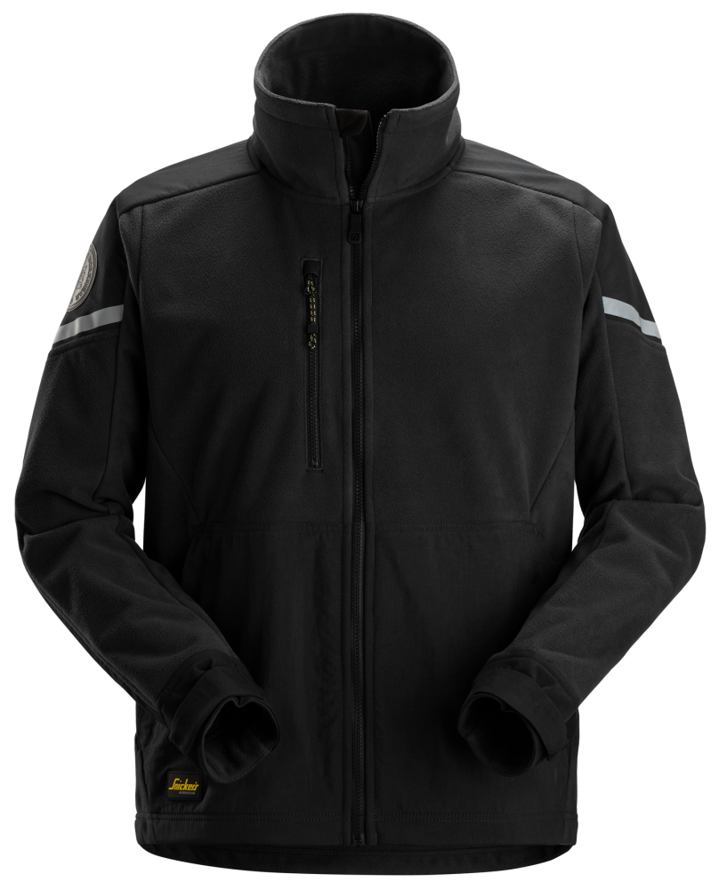 FLEECEJACKA SNICKERS WORKWEAR WINDBLOCKER SVART, STL S
