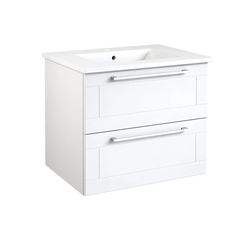 Badrumsmöbel Serena Retro 60cm, Blank, Vit, Ram | Stuvbutiken - Bild 2