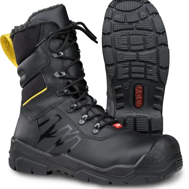Jalas Gran Premio 2808 Ice Track 2 Skyddskänga svart, fodrad, S3S 45