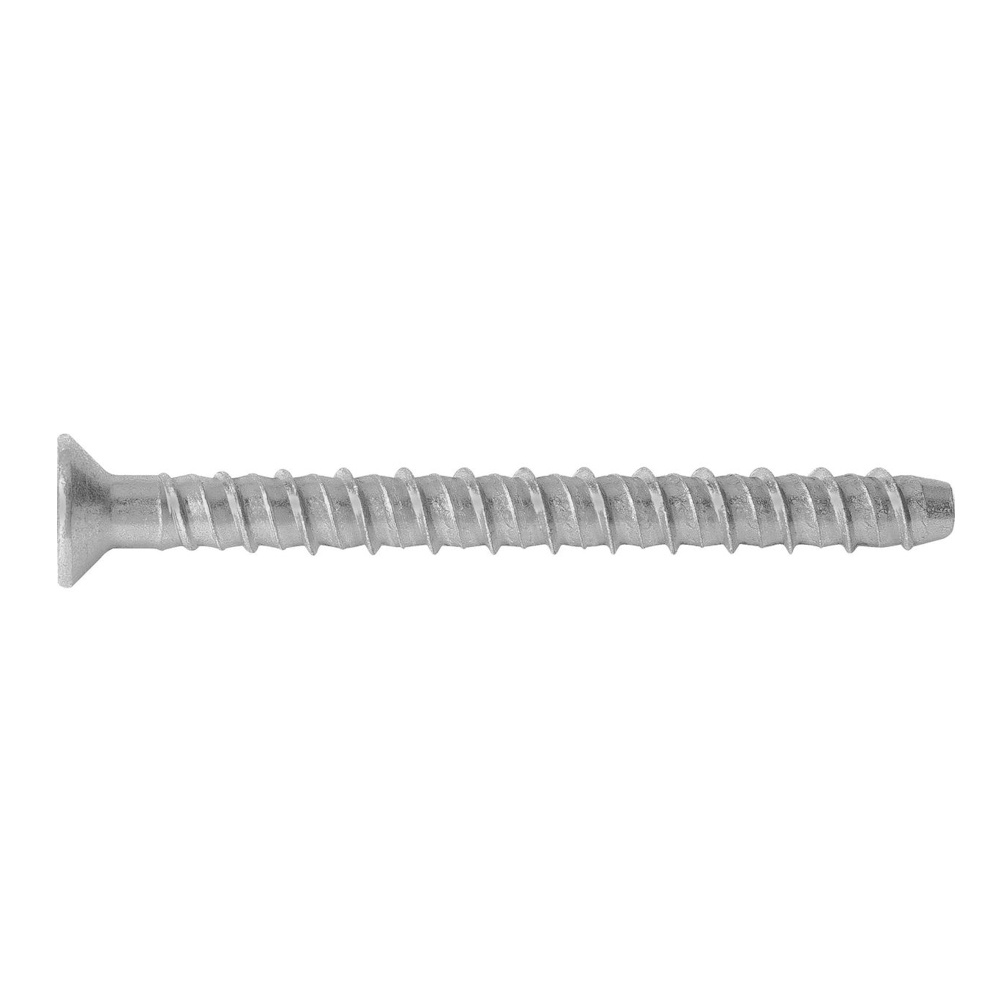Betongskruv Försänkt Utomhus/Inomhus 8x75mm Zinkflake 100st Rawlplug