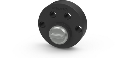 CYLINDERFÖRLÄNGARE ASSA RUND 10MM, KOMPOSIT SVART