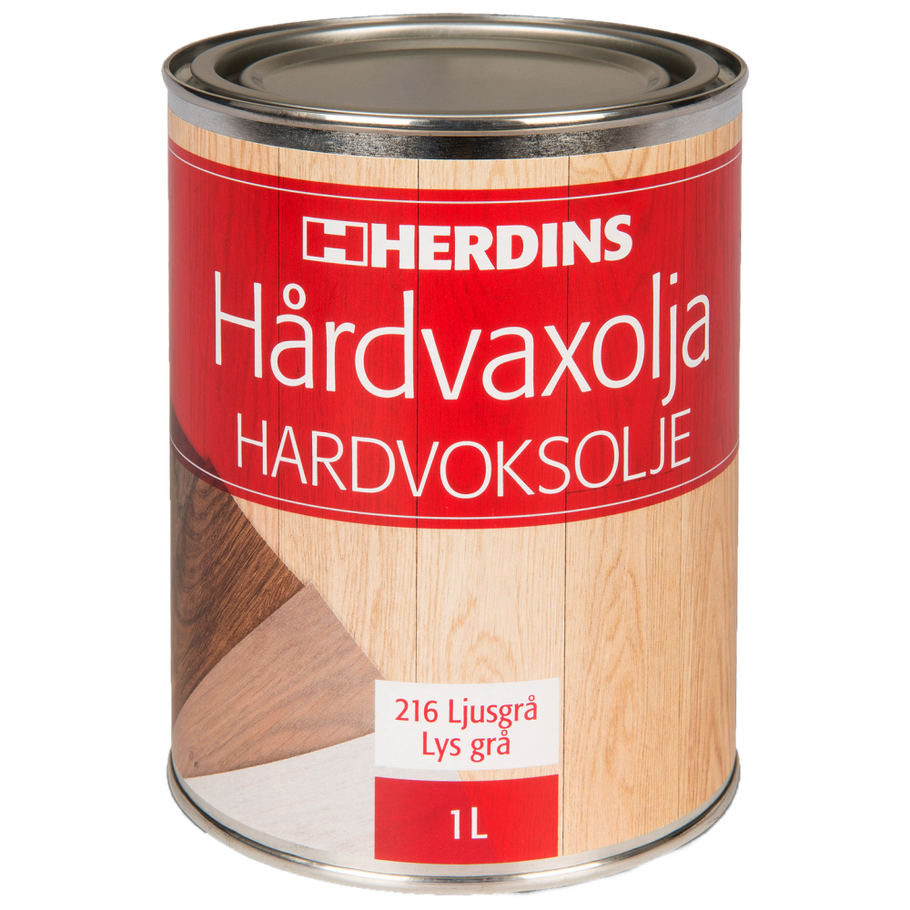 HÅRDVAXOLJA HERDINS LJUSGRÅ 1L 848216