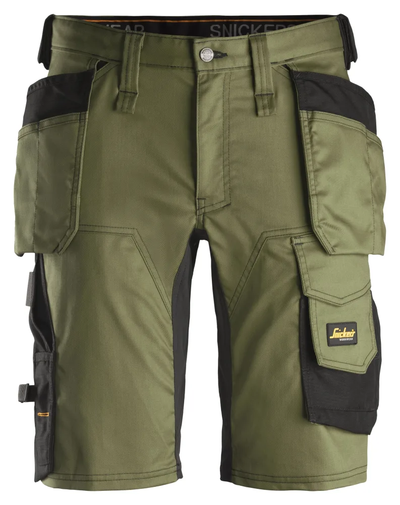 Snickers Workwear 6141 Shorts grön 64