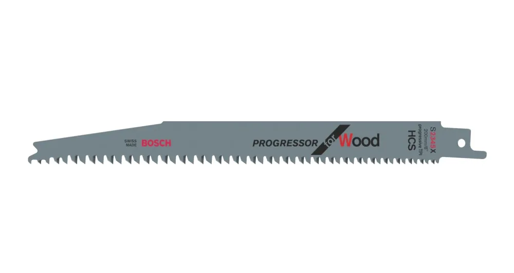Bosch S 2345 XF Progressor for Wood Tigersågblad 150 mm, HCS, 25-pack