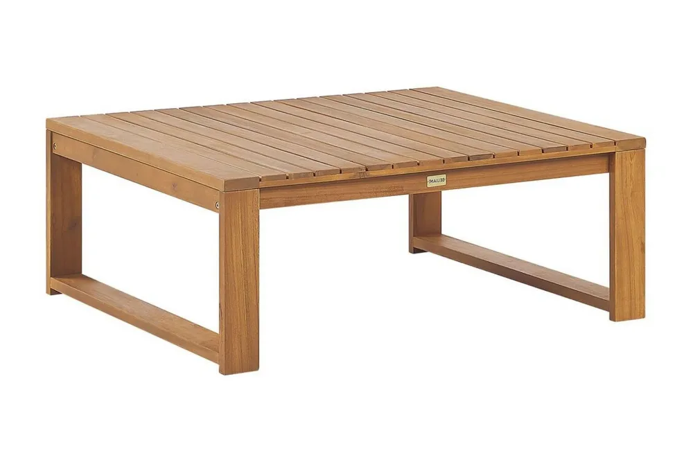 Des Moines Sidobord och Soffbord Utomhus 90 cm Trä Akacia