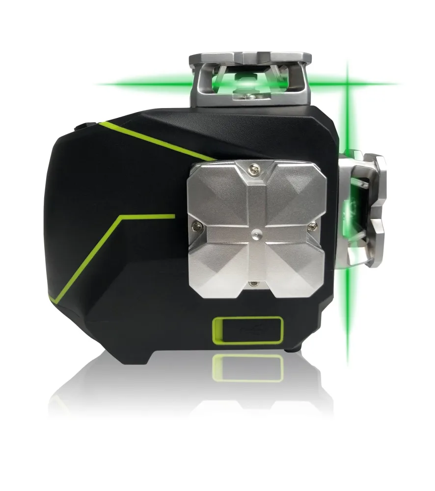 Elma X360-2 Linjelaser med batteri 2 stycken 360˚ linjer