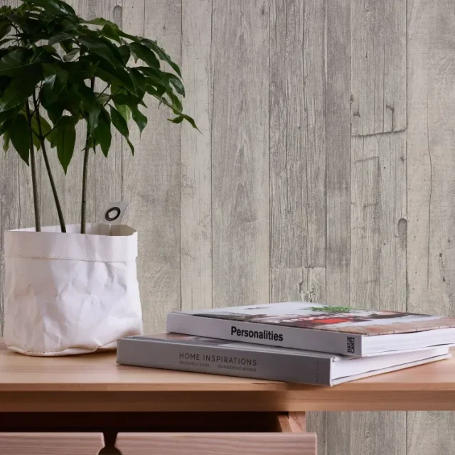 Living Walls Best of Wood´n Stone III T9311 Tapet Grå