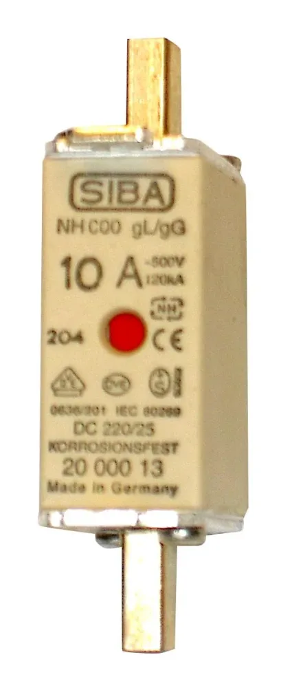 SIBA 2000013.100EL Knivsäkring C000, gL/gG 100 A, 3-pack