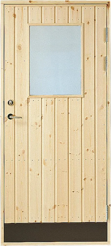 Jabo 25526 Varmförrådsdörr med fönster 8x19