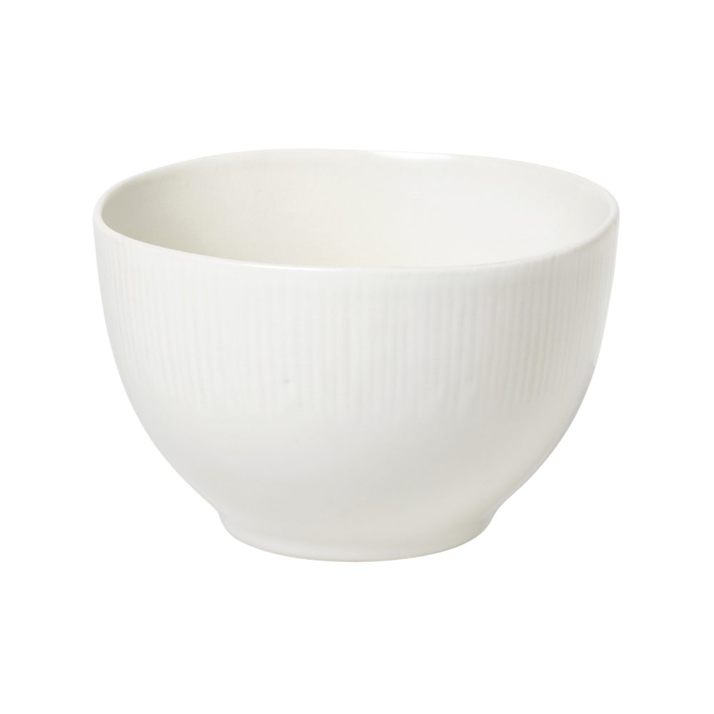 Sandvig hög skål soft white, Ø 13 cm