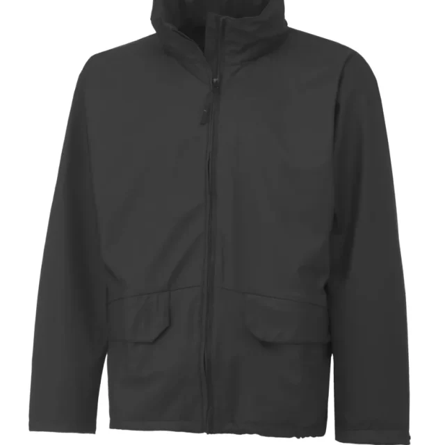 Helly Hansen Workwear Voss Regnjacka svart, lång modell Svart, lång modell