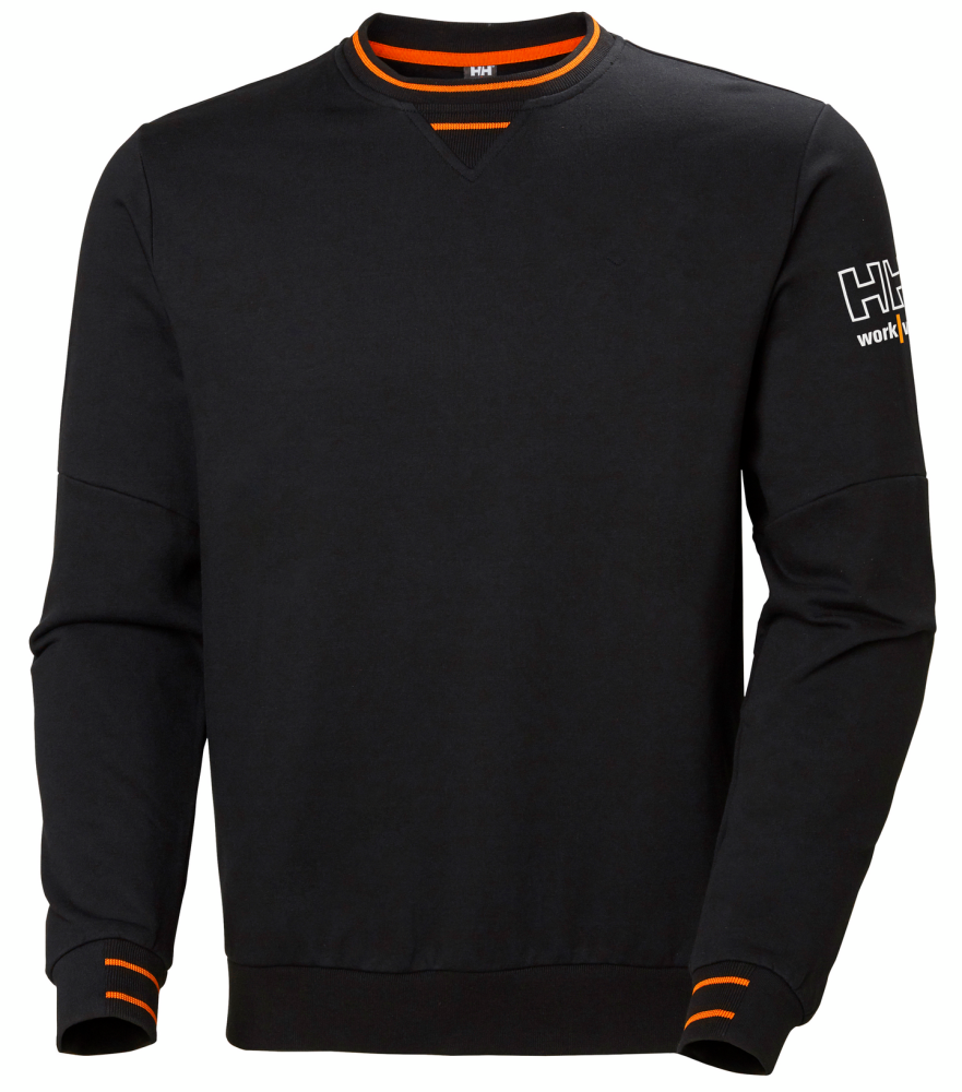 T-SHIRT HELLY HANSEN LÅNGÄRMAD KENSINGTON, SVART L