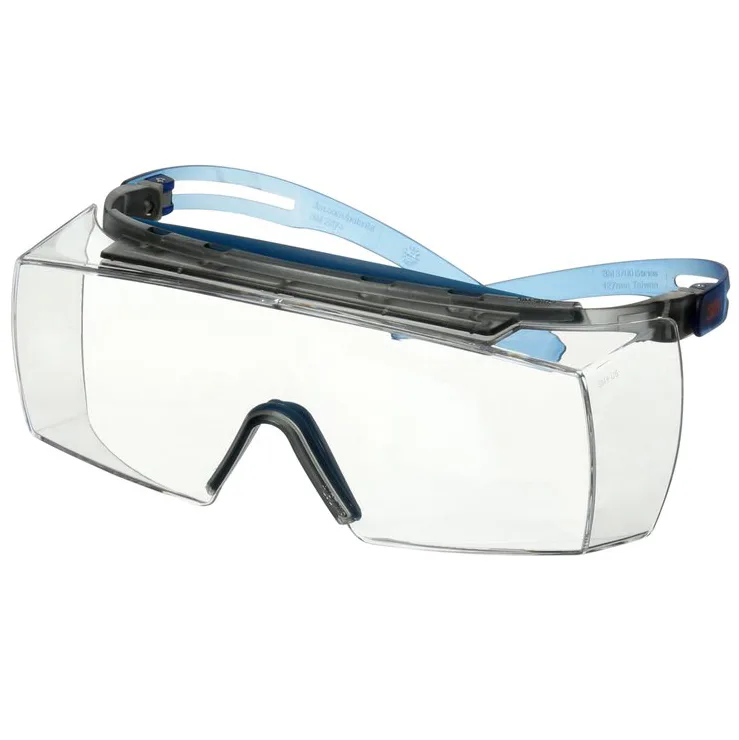 3M Secure fit 3700 Skyddsglasögon Limegrön skalm, gul lins