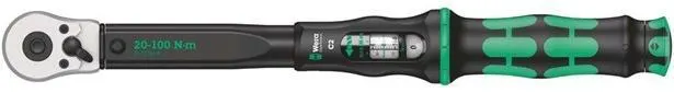 Wera Click-Torque C 2 Momentnyckel med omkopplare 20-100 Nm - Bild 2