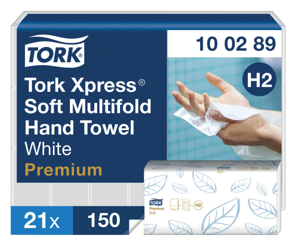 PAPPERSHANDDUK TORK H2 XPRESS 21ST/FRP