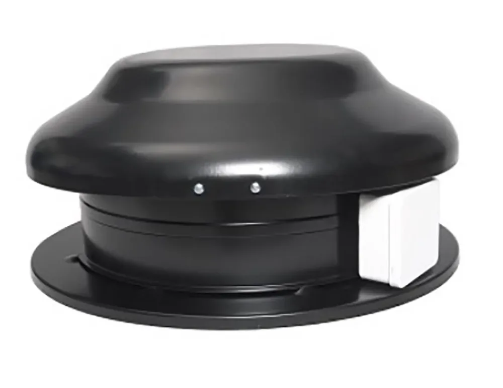 Östberg TKC 300 B Takfläkt svart, cirkulär anslutning 350 mm, Luftflöde: 94 l/s - Bild 2