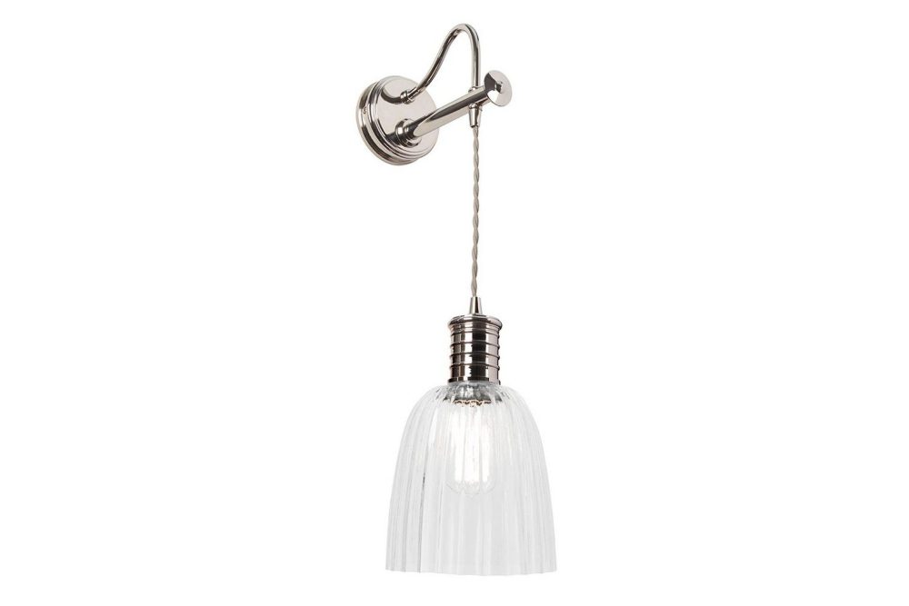 Vägglampa Elstead Lighting Douille Polerad Nickel