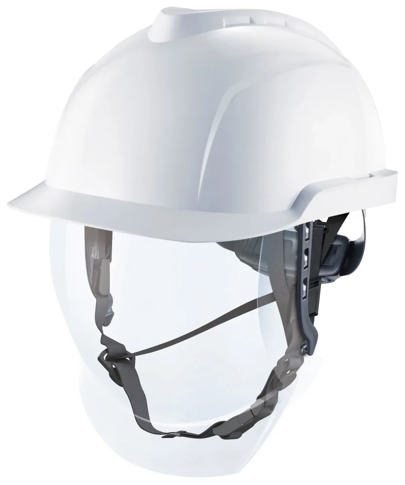 MSA V-Gard 950 Skyddshjälm oventilerad, Vit