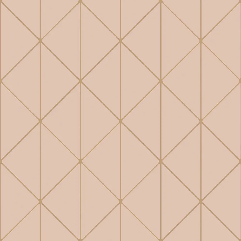 Tapet Graphics Diamonds 4739 Rosa Grafisk