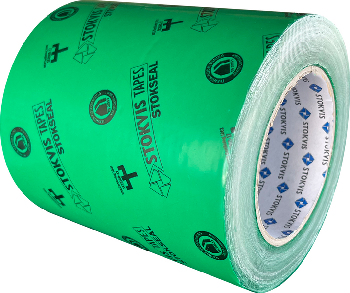 SKARVTEJP BYGGFOLIE 150MM 25M SITAC GRÖN