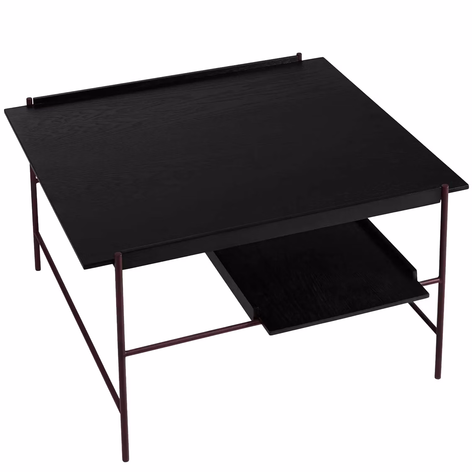 KANSO Soffbord, Lila/Svart