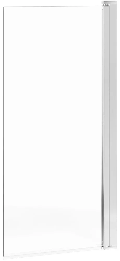Gustavsberg Square Badkarsdörr klarglas, blankpolerad profil 70 cm