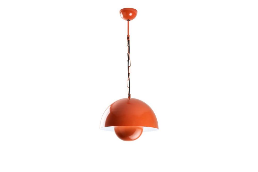 Taklampa Brena Enkelt Uttag Orange