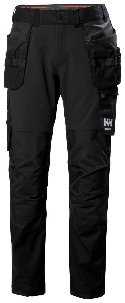 HANTVERKSBYXA HELLY HANSEN OXFORD 4X, SVART/SVART C56
