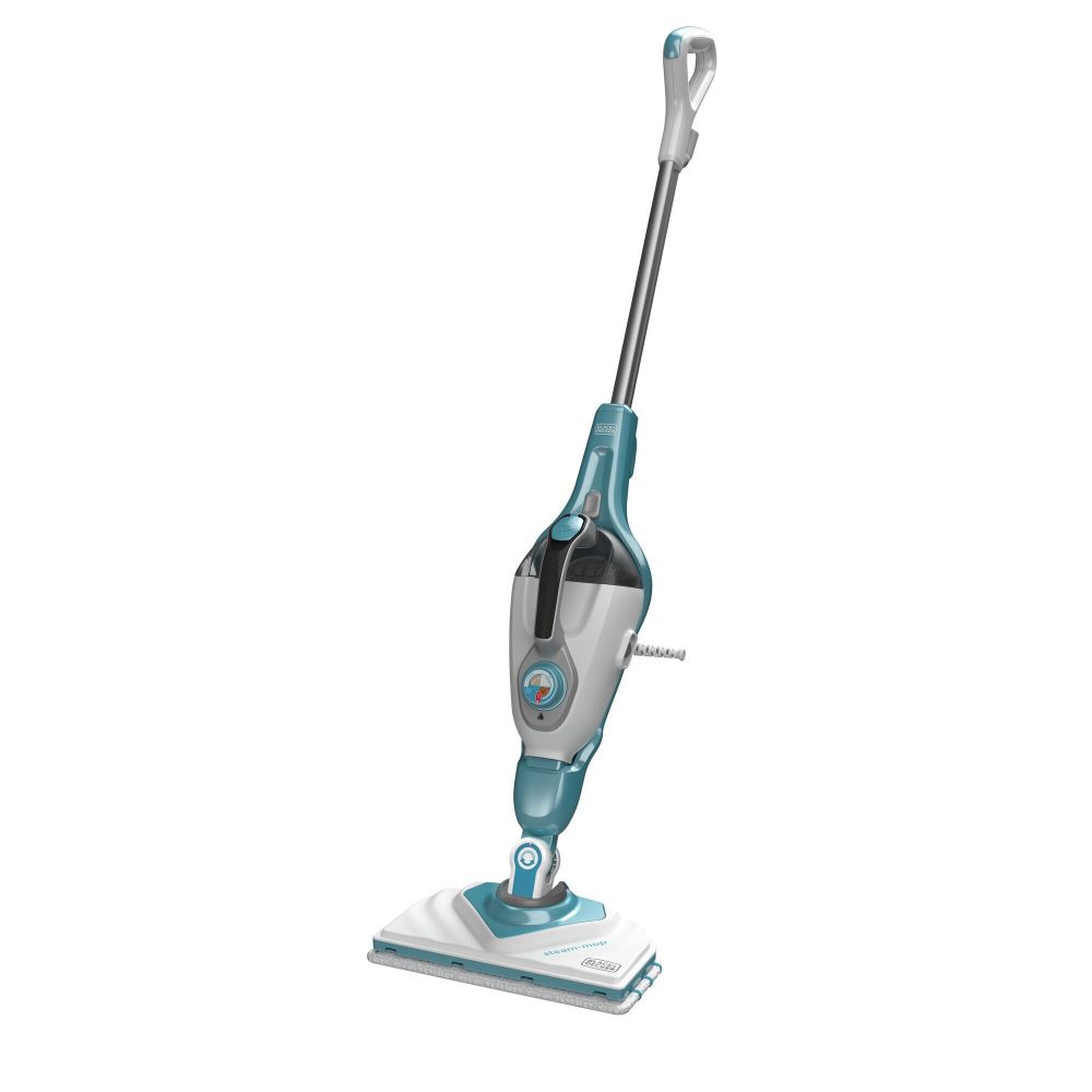 Kjøp Black & Decker Dampmopp 2-i-1 med delta-hode, BHSM1610DSM, 15 tilbehør, 1600W