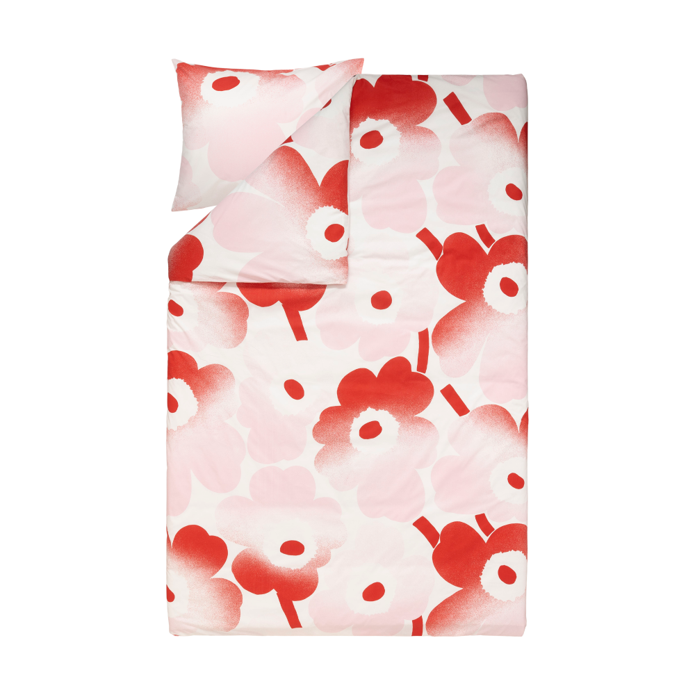 Unikko Häivähdys bäddset 150x210 cm, 50x60 cm, Rosa