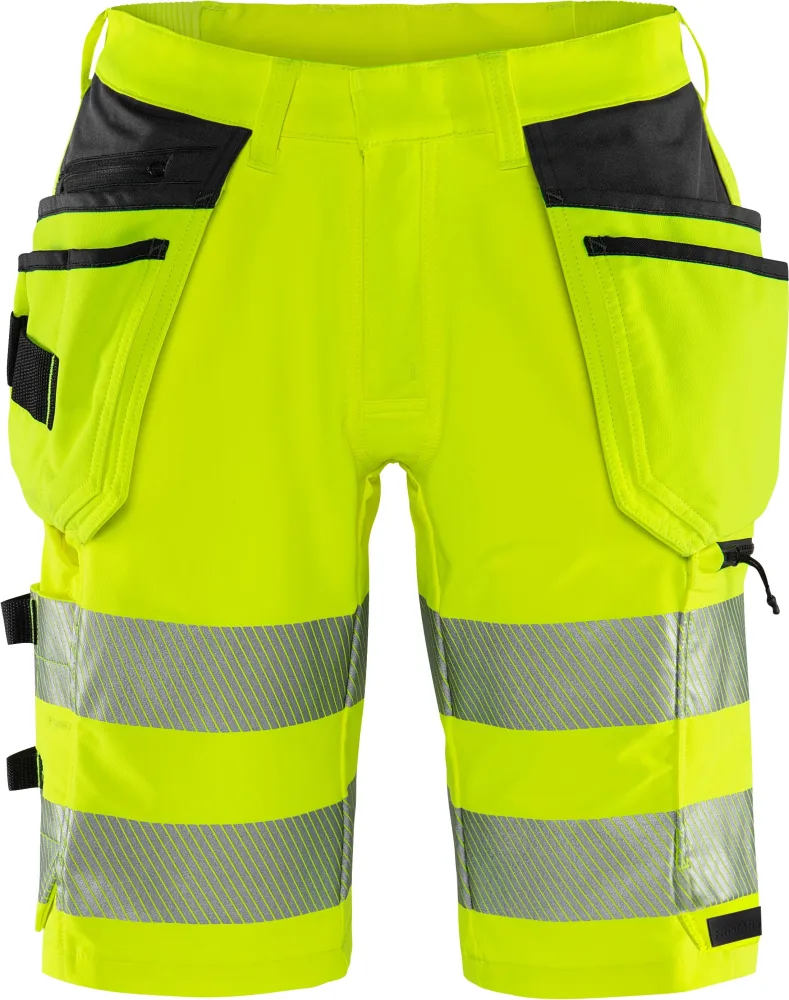 Fristads 2646 GSTP Shorts varsel, gul/svart C48