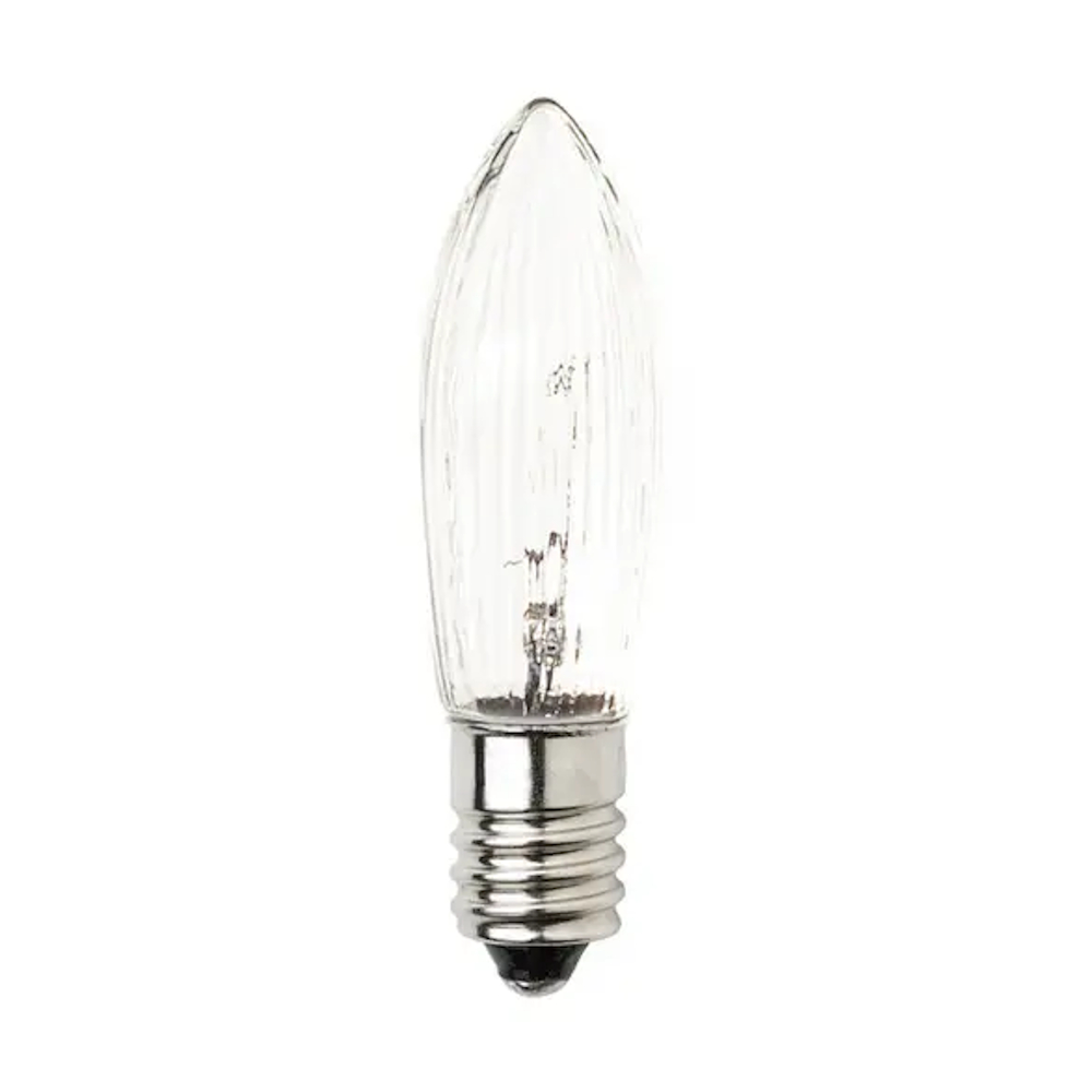 Reservlampa E10 3W 23V Klar 3st Konstsmide