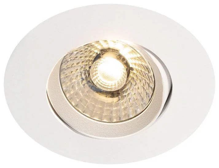 Hide-a-Lite Comfort G4 7475839 Downlight vit, 7,5 W, tilt 520 lm, 2-27 K, 60 GR