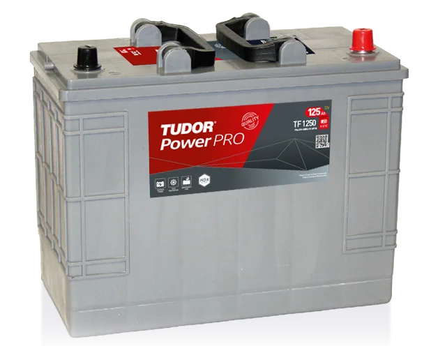 Tudor TF1250 Startbatteri 12V, 125 Ah