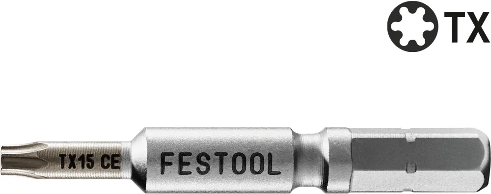 Festool TX 10-50 CENTRO/2 Bits 50 mm, 2-pack TX 10