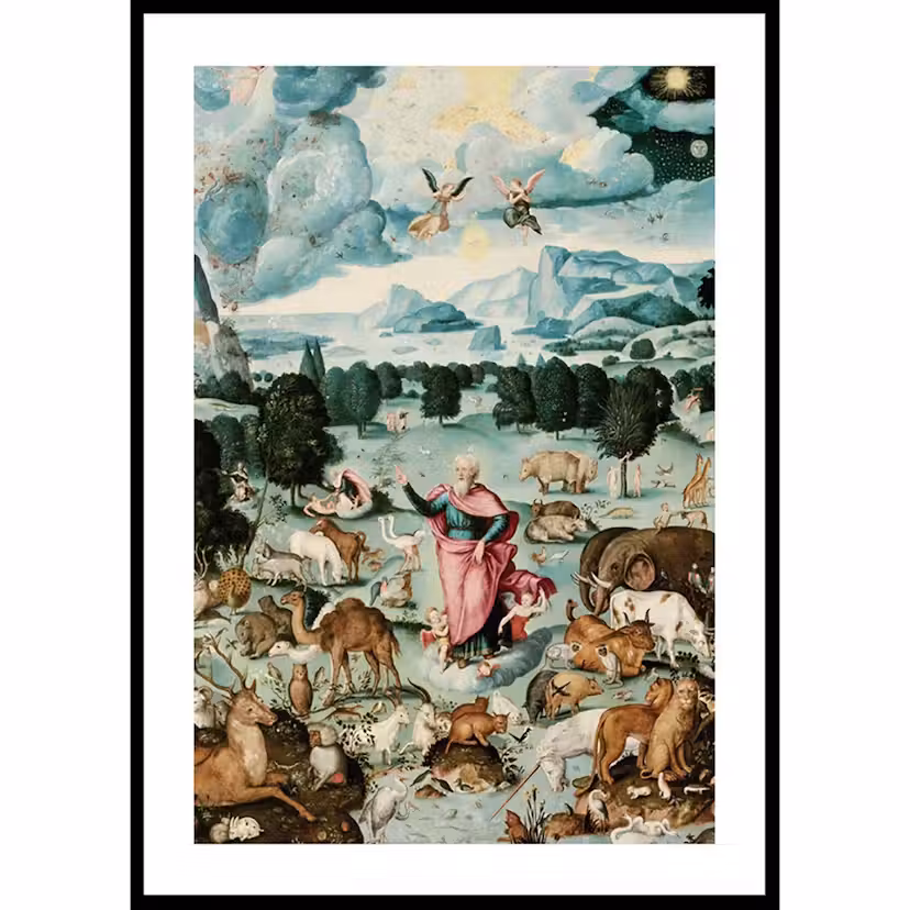 Poster Gallerix Earthly Paradise By Hans Bocksberger der Altere Storlek: 100x70 cm